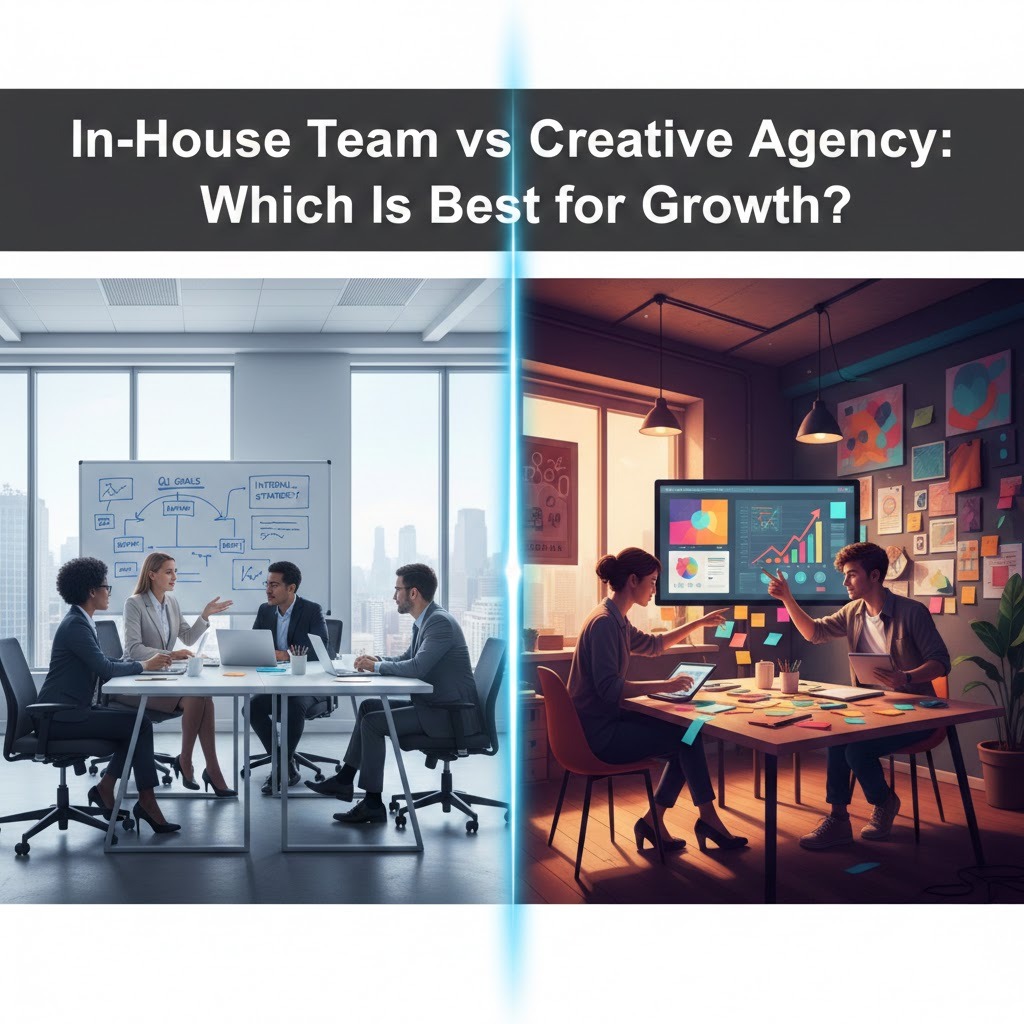 In-House Team vs Creative Agency: Which Is Best for Growth?
